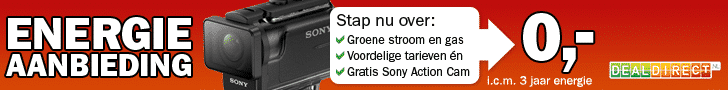 Sony Full HD Action Cam cadeau!
