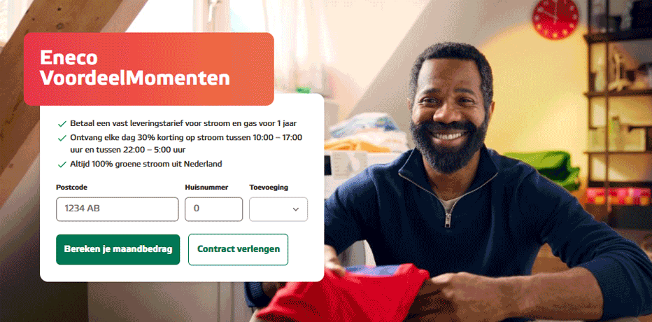 Eneco VoordeelMomenten - interresante actie of niet?