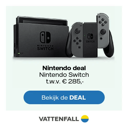 Nintendo deal bij Vattenfall - nog beschikbaar?