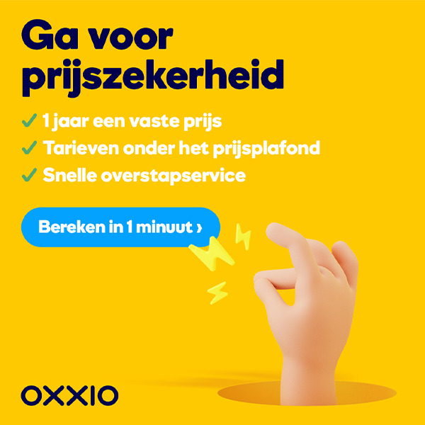 Oxxio prijszekerheid